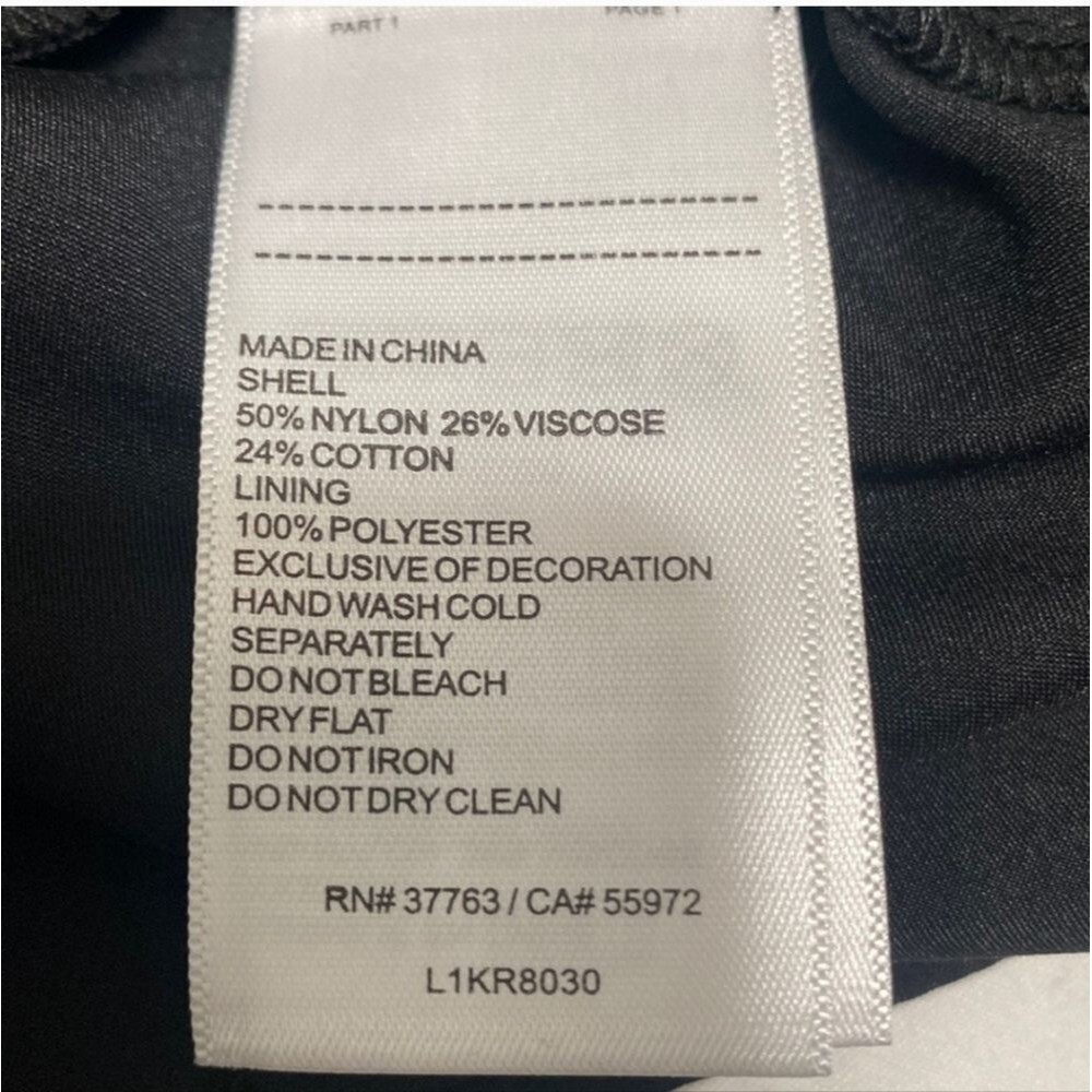 NWT Laundry by Shelli Segal Black Lace Collared Lined Top Women Size M - Picture 6 of 13